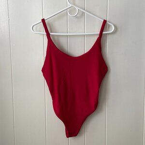 Bright Swimwear One-Piece Swimsuit - Red, M